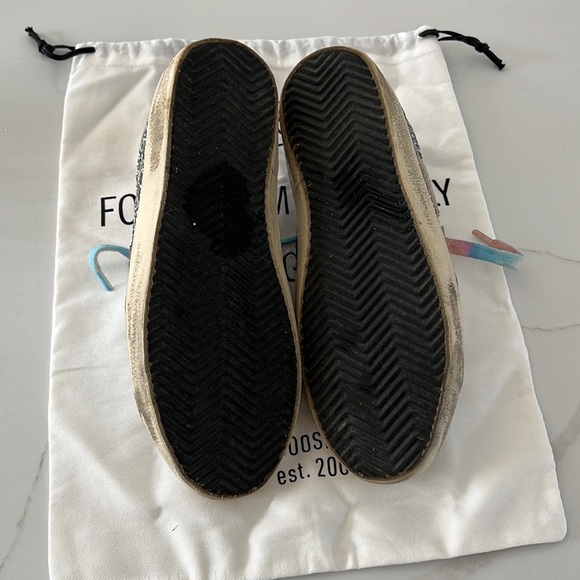 Golden Goose Superstar Glitter Low-Top Sneaker - Picture 10 of 12